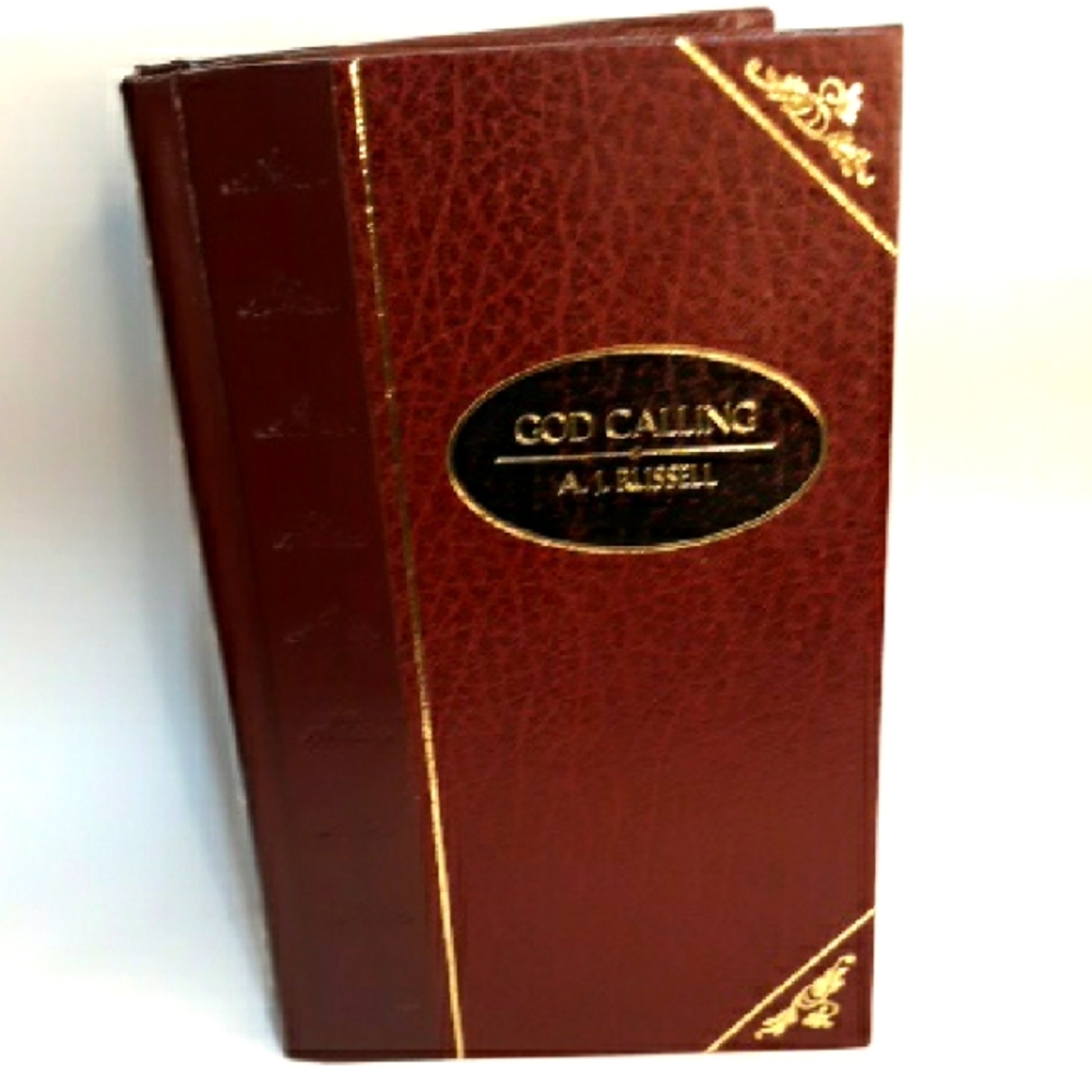 God Calling Book by A.J. Russell Flaw Wrote In On Front Pages See Images